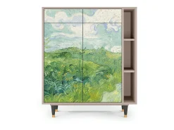 Aparador - 96х110х41 cm - BS6 - Green Wheat Fields, Latte