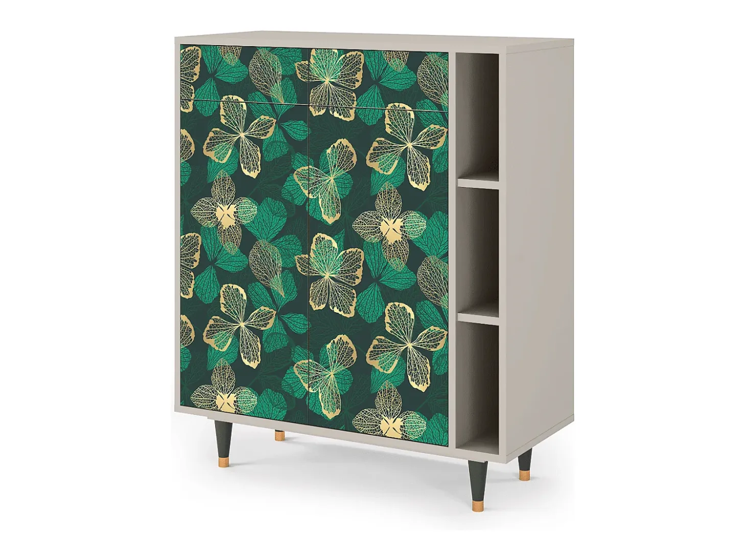 Aparador - 96х110х41 cm - BS6 - Green Flower, Arena
