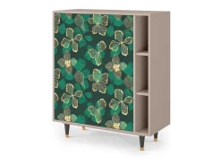 Aparador - 96х110х41 cm - BS6 - Green Flower, Latte