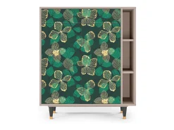 Aparador - 96х110х41 cm - BS6 - Green Flower, Latte