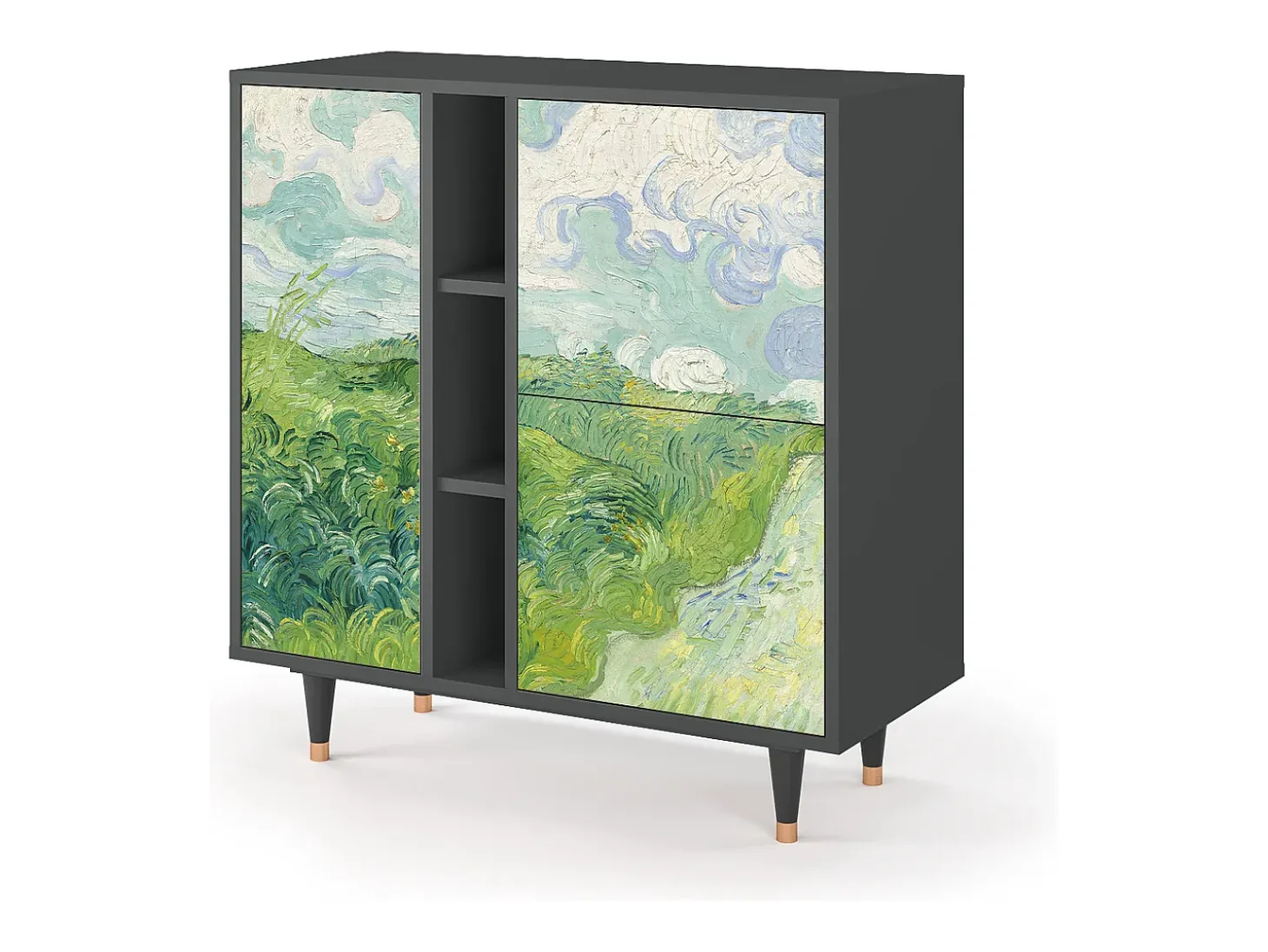 Aparador - 94х96х41 cm - BS5 - Green Wheat Fields, Antracita