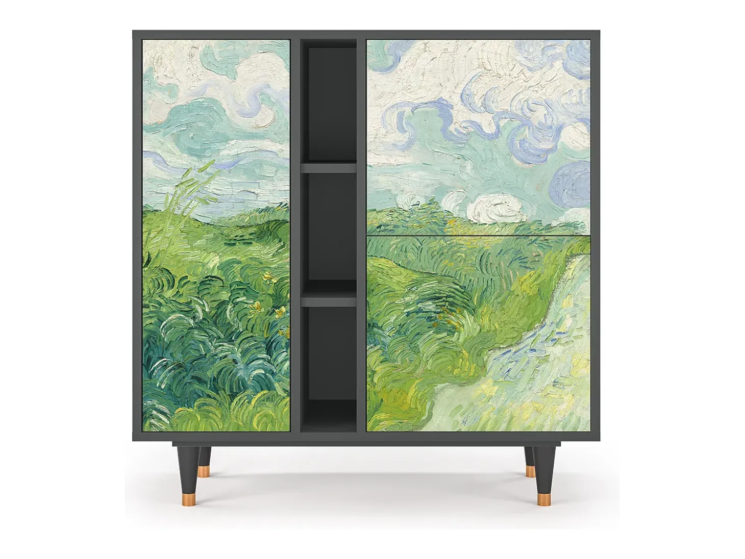 Aparador - 94х96х41 cm - BS5 - Green Wheat Fields, Antracita