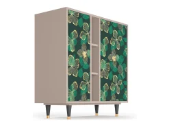Aparador - 94х96х41 cm - BS5 - Green Flower, Latte