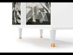 Aparador - 94х96х41 cm - BS5 - Guernica by Picasso, Blanco