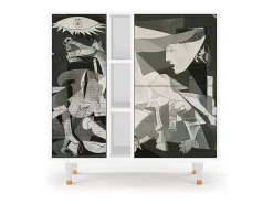 Aparador - 94х96х41 cm - BS5 - Guernica by Picasso, Blanco