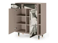 Aparador - 96х110х41 cm - BS6 - Guernica by Picasso, Latte