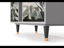 Aparador - 94х96х41 cm - BS5 - Guernica by Picasso, Gris