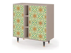 Aparador - 94х96х41 cm - BS5 - Hindu Daisy, Latte