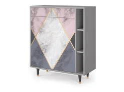 Aparador - 96х110х41 cm - BS6 - Ideal Harmony, Gris
