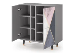 Aparador - 94х96х41 cm - BS5 - Ideal Harmony, Gris
