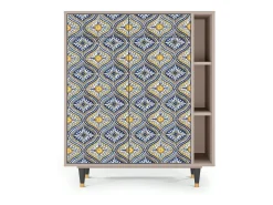 Aparador - 96х110х41 cm - BS6 - Illusory Pattern, Latte