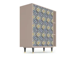 Aparador - 96х110х41 cm - BS6 - Illusory Pattern, Latte