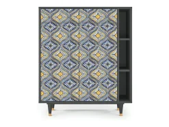 Aparador - 96х110х41 cm - BS6 - Illusory Pattern, Antracita
