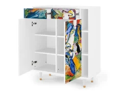 Aparador - 96х110х41 cm - BS6 - Improvisation 26 , Blanco