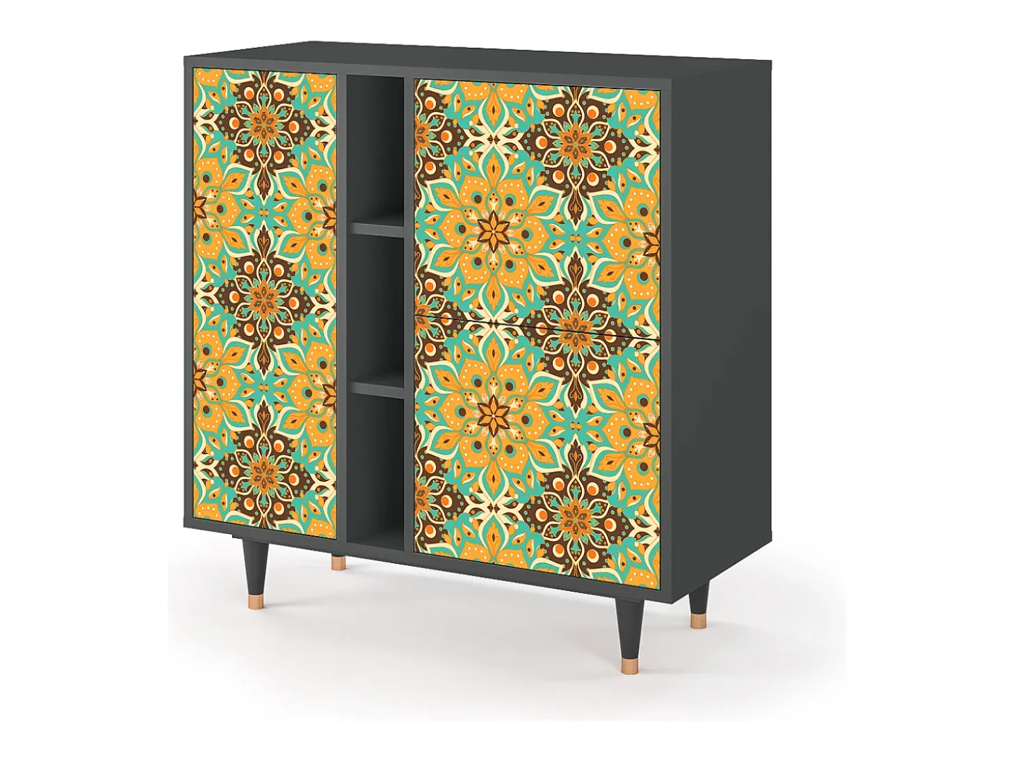Aparador - 94х96х41 cm - BS5 - Indian Spices, Antracita