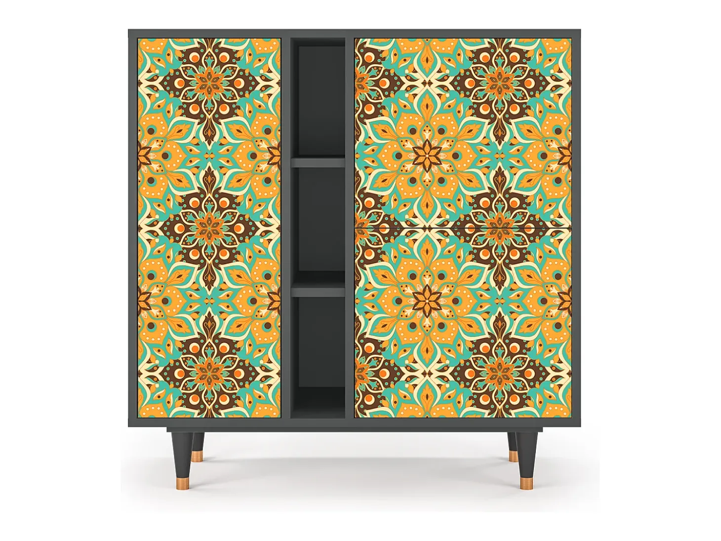 Aparador - 94х96х41 cm - BS5 - Indian Spices, Antracita