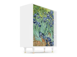Aparador - 96х110х41 cm - BS6 - Irises , Blanco