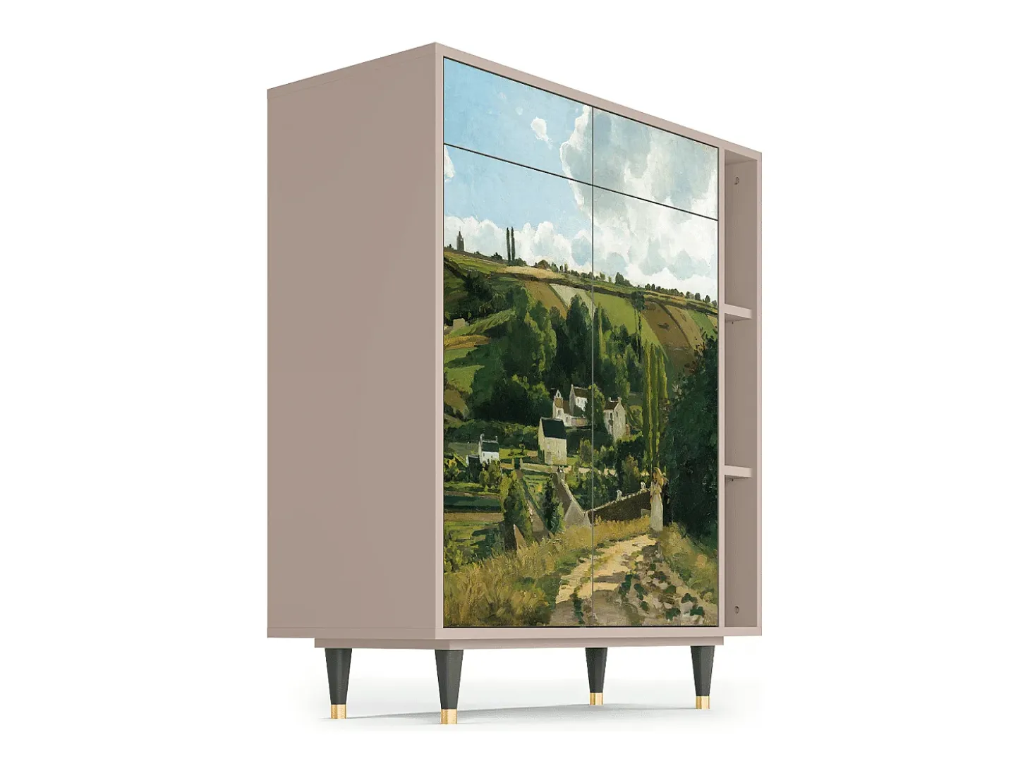 Aparador - 96х110х41 cm - BS6 - Jalais Hill by Pissarro, Latte