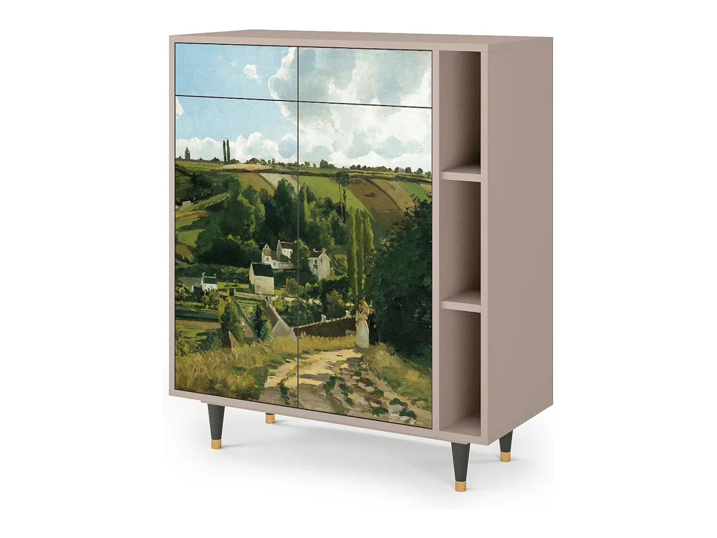 Aparador - 96х110х41 cm - BS6 - Jalais Hill by Pissarro, Latte