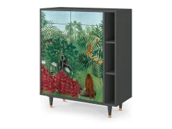 Aparador - 96х110х41 cm - BS6 - Jungles in Paris, Antracita