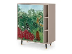 Aparador - 96х110х41 cm - BS6 - Jungles in Paris, Latte