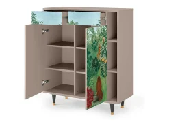 Aparador - 96х110х41 cm - BS6 - Jungles in Paris, Latte