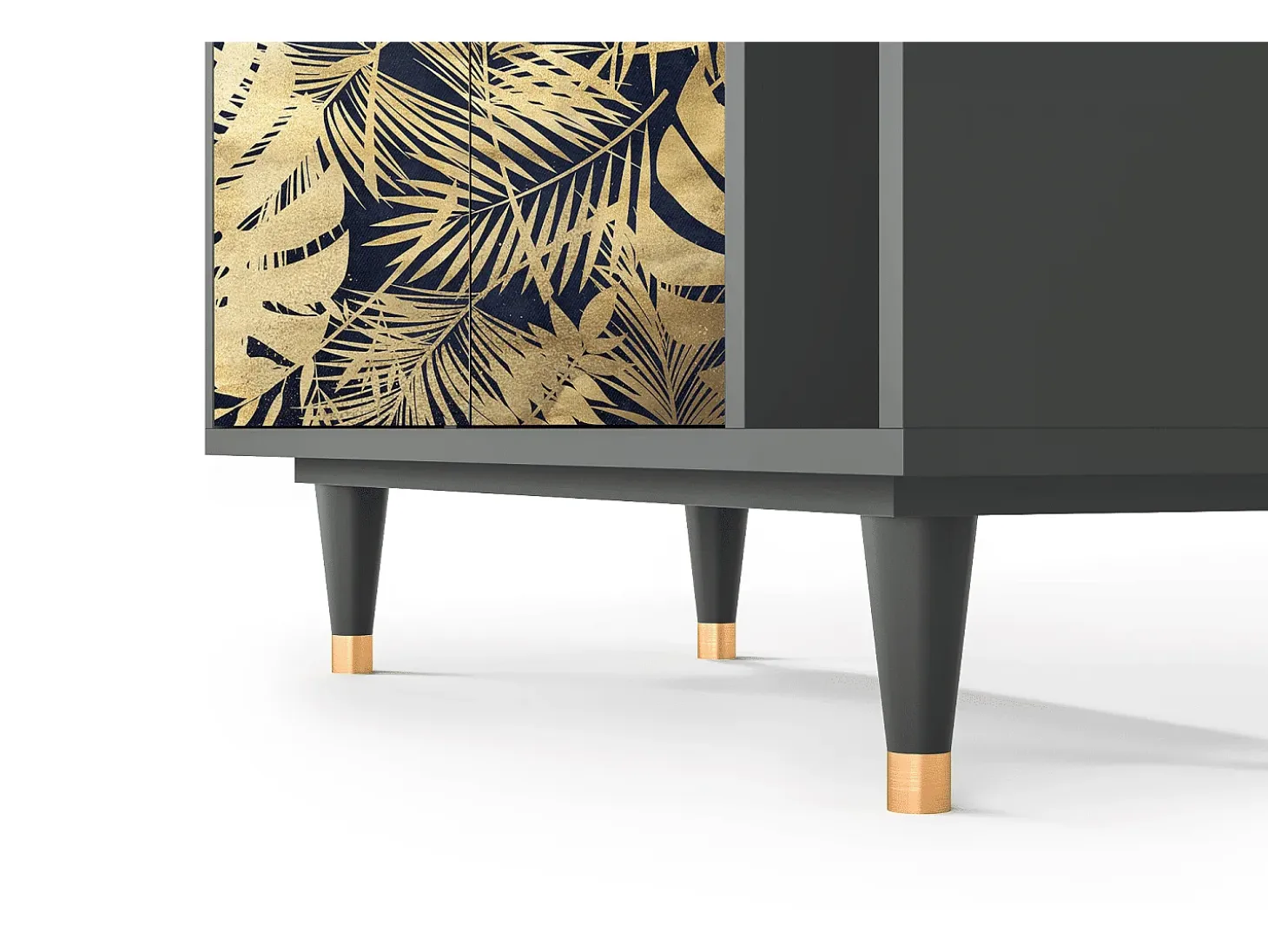 Aparador - 96х110х41 cm - BS6 - Jungle Vibes, Antracita