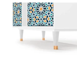 Aparador - 94х96х41 cm - BS5 - Kaleidoscope, Blanco