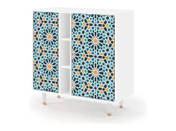 Aparador - 94х96х41 cm - BS5 - Kaleidoscope, Blanco