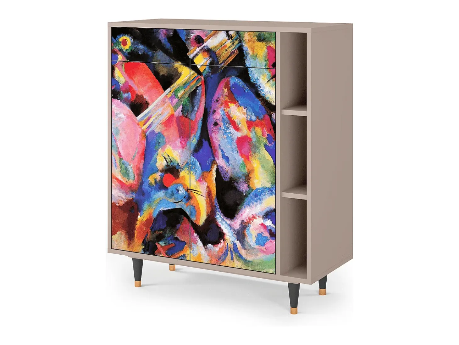Aparador - 96х110х41 cm - BS6 - Kandinsky, Latte
