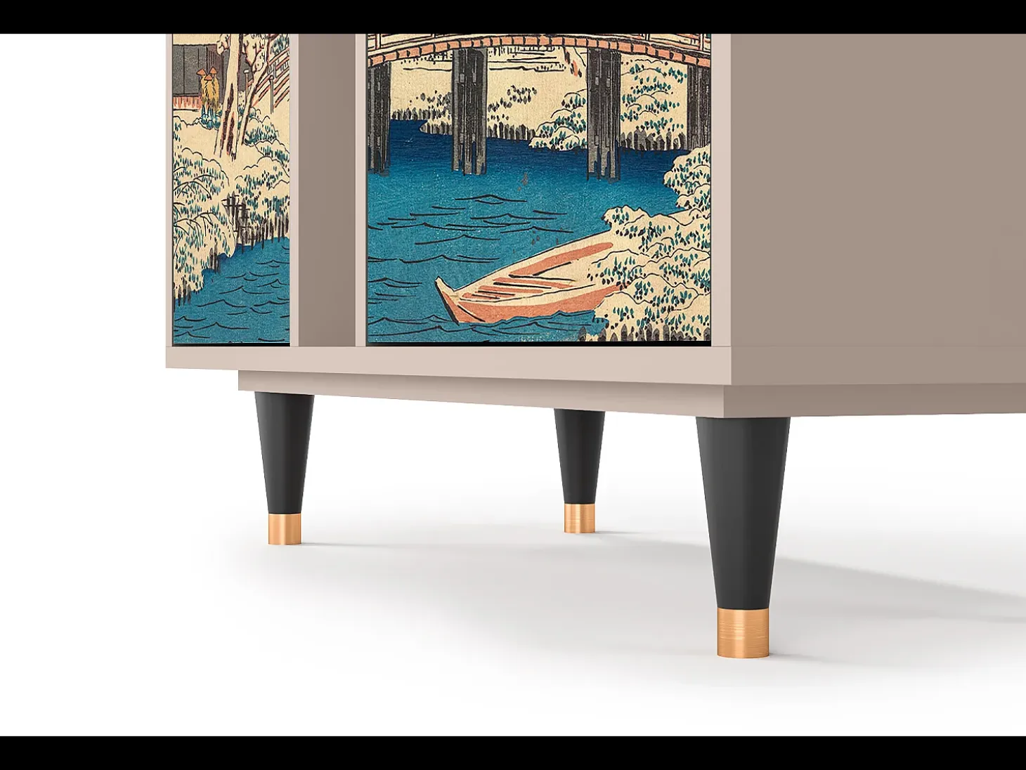 Aparador - 94х96х41 cm - BS5 - Katabira River, Latte