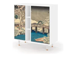 Aparador - 94х96х41 cm - BS5 - Katabira River, Blanco