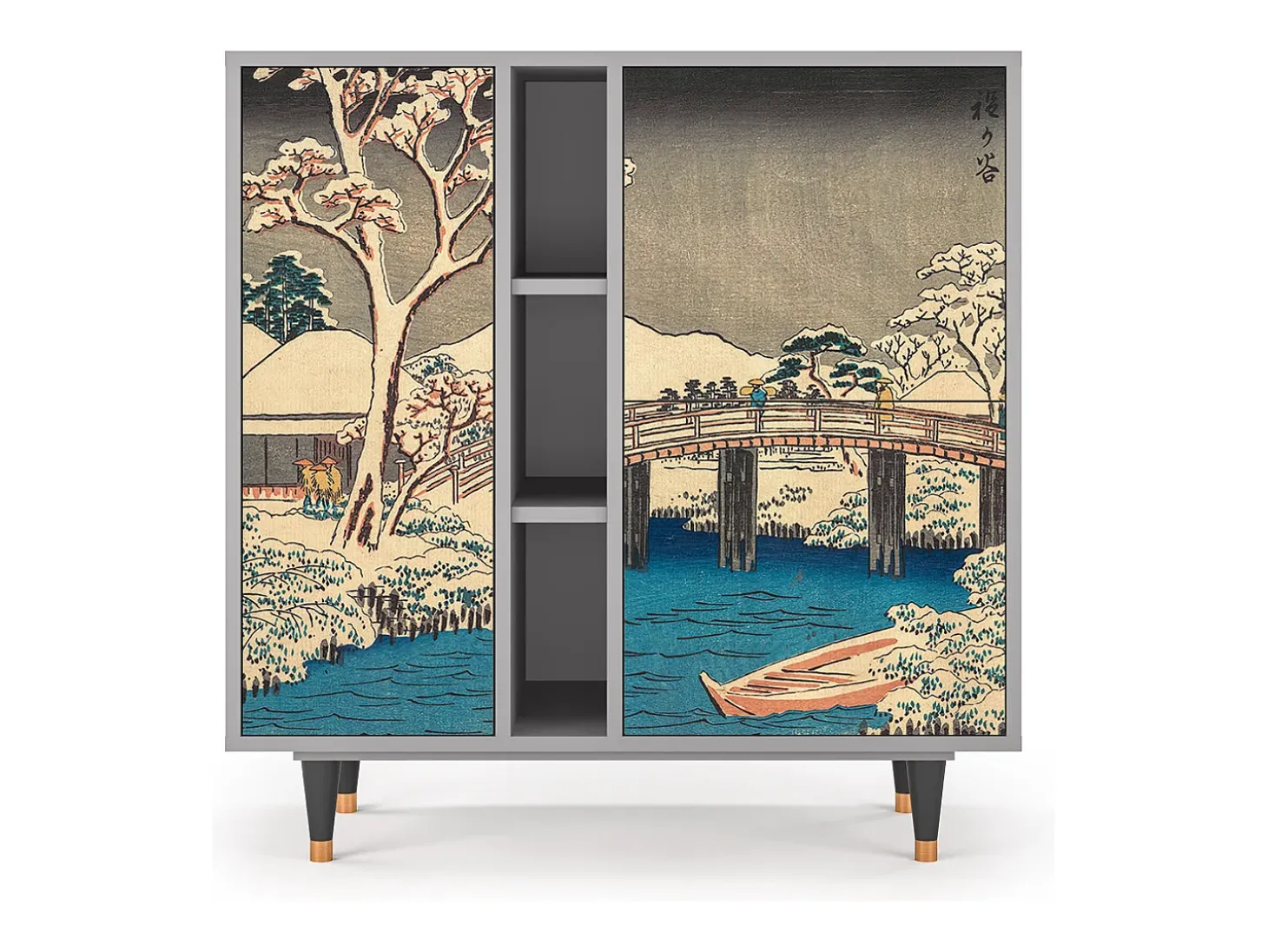 Aparador - 94х96х41 cm - BS5 - Katabira River, Gris