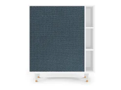 Aparador - 96х110х41 cm - BS6 - Knitted Pattern, Blanco