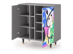 Aparador - 94х96х41 cm - BS5 - La Tristesse du Roi, Gris
