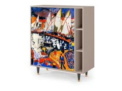 Aparador - 96х110х41 cm - BS6 - Le Séchage des voiles , Latte