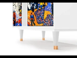 Aparador - 94х96х41 cm - BS5 - Le Séchage des voiles , Blanco