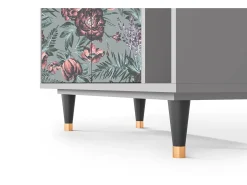 Aparador - 96х110х41 cm - BS6 - Light Peonies, Gris