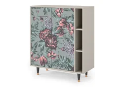 Aparador - 96х110х41 cm - BS6 - Light Peonies, Arena