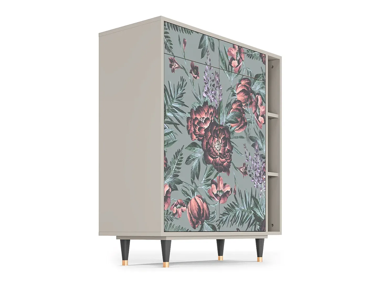 Aparador - 96х110х41 cm - BS6 - Light Peonies, Arena