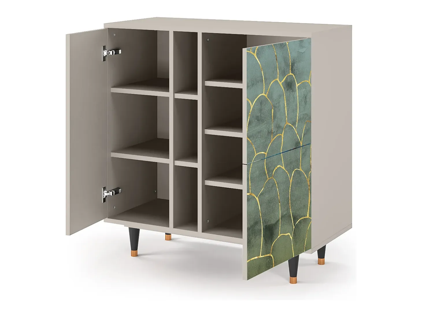 Aparador - 94х96х41 cm - BS5 - Magnificent Water Lily, Arena