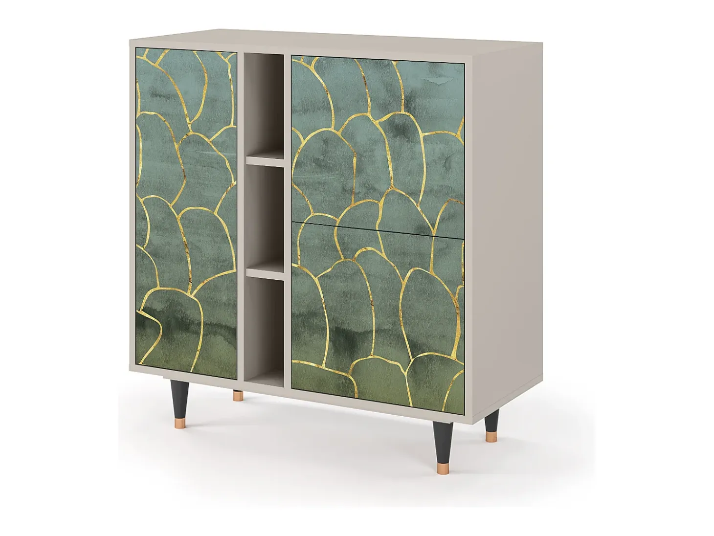 Aparador - 94х96х41 cm - BS5 - Magnificent Water Lily, Arena