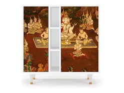 Aparador - 94х96х41 cm - BS5 - Malyavan, Blanco