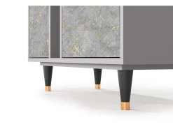 Aparador - 94х96х41 cm - BS5 - Mariana Trench, Gris