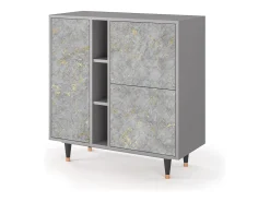 Aparador - 94х96х41 cm - BS5 - Mariana Trench, Gris