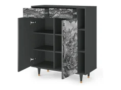 Aparador - 96х110х41 cm - BS6 - Milites Requiescentes, Antracita