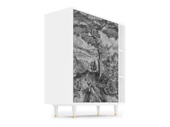 Aparador - 96х110х41 cm - BS6 - Milites Requiescentes, Blanco
