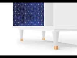 Aparador - 96х110х41 cm - BS6 - Milky Way, Blanco