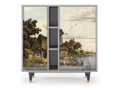 Aparador - 94х96х41 cm - BS5 - Mill along a River, Gris