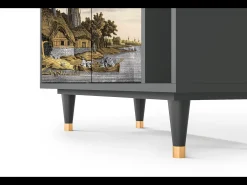Aparador - 96х110х41 cm - BS6 - Mill along a River, Antracita